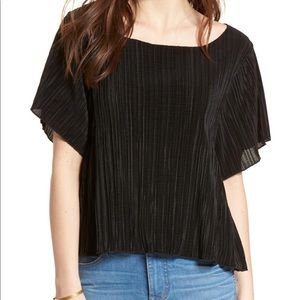 Madewell Texture & Thread Micropleat Top